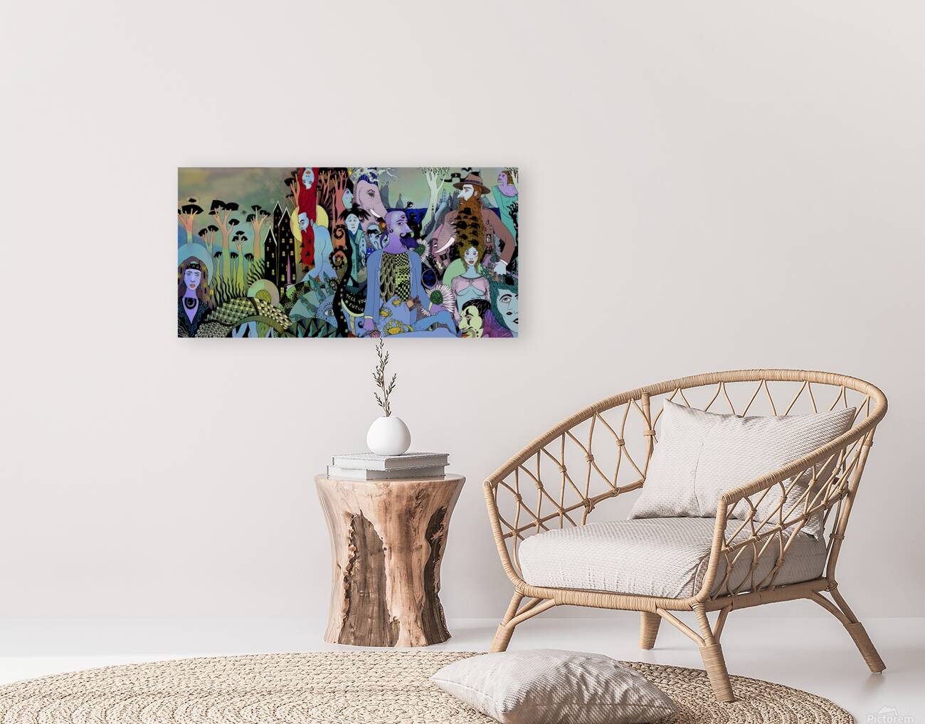 Blended World Reproduction