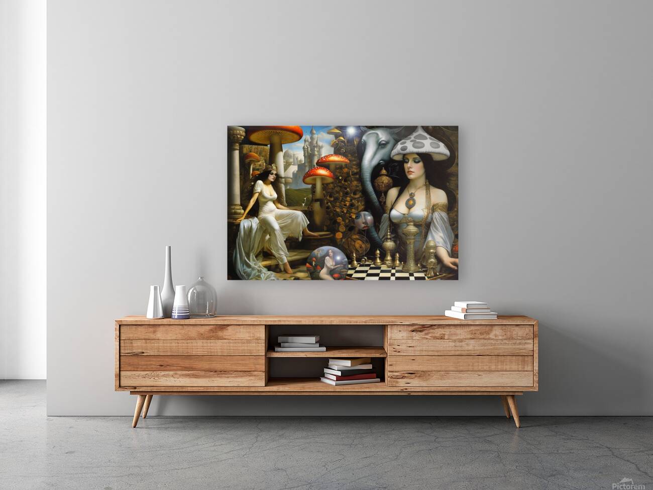 The Chess Player Reproduction