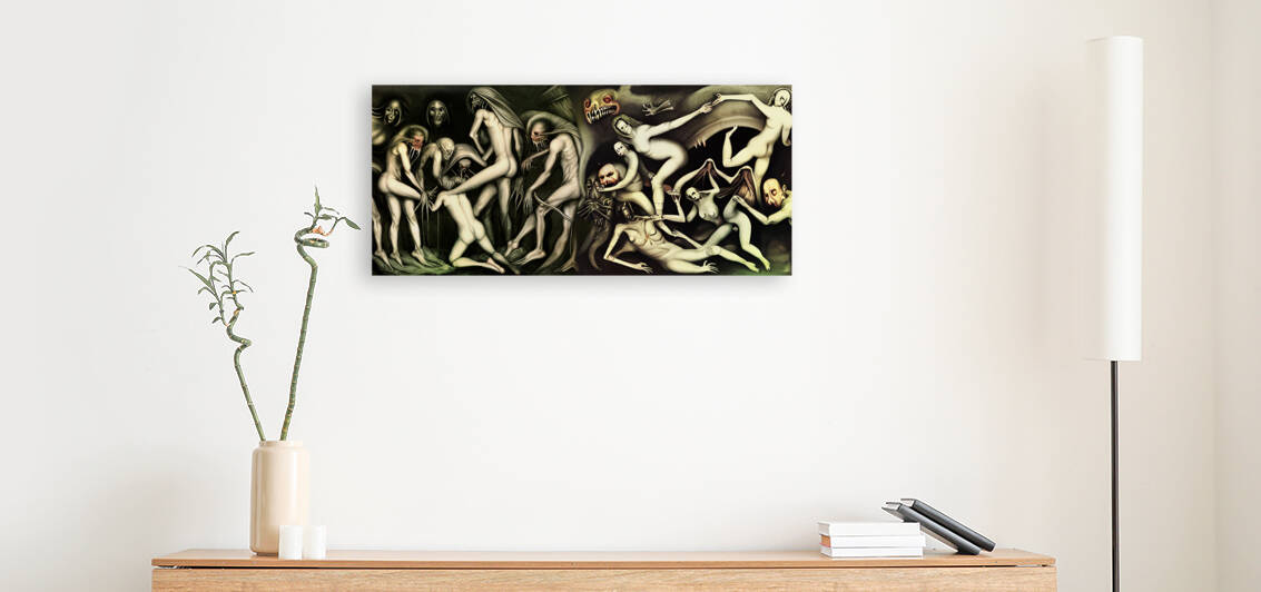 Cavorting Spirits Reproduction