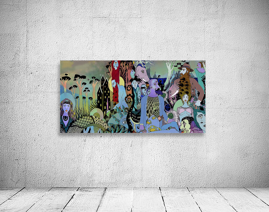 Blended World Wall Preview