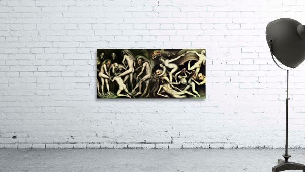 Cavorting Spirits Wall Preview