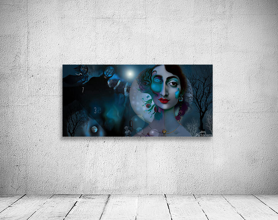 blue35 Wall Preview