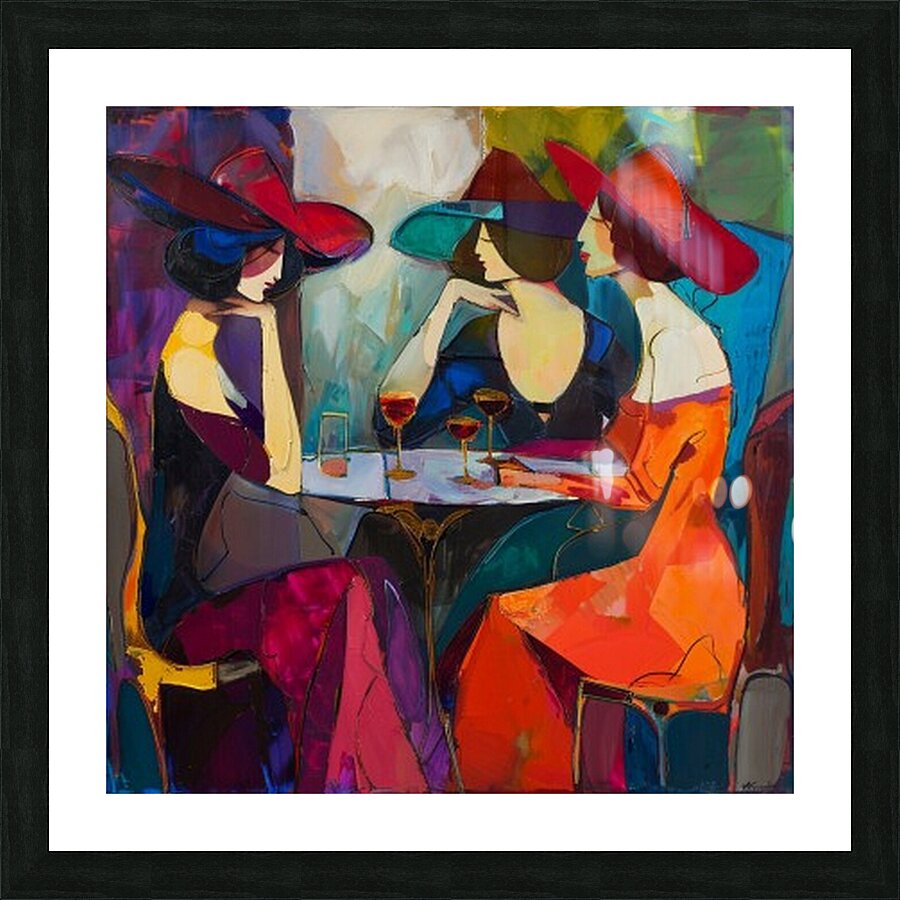 THE ELEGANT SYMPOSIUM Picture Frame print