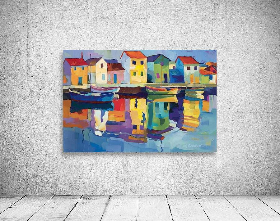 REFLECTIONS IN THE HARBOR Wall Preview