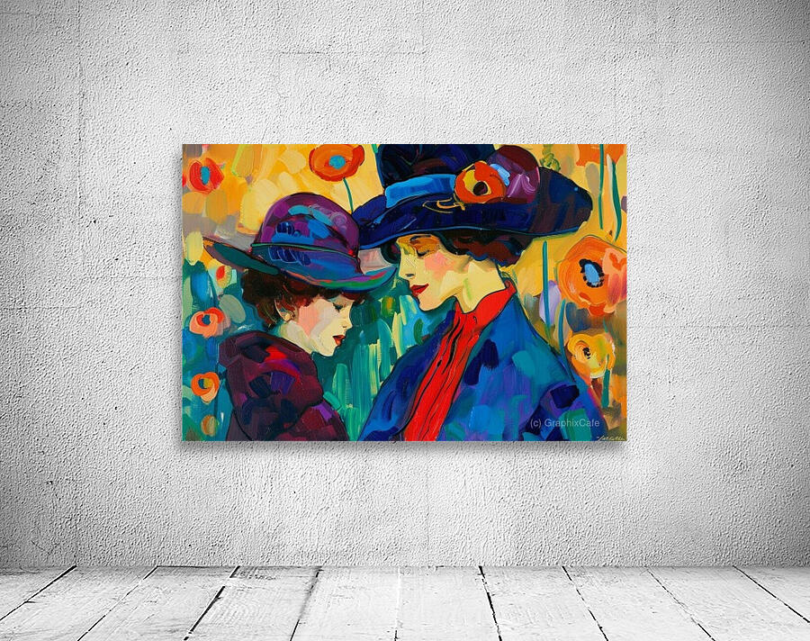 WHISPERED SECRETS AMONGST THE FLORALS Wall Preview