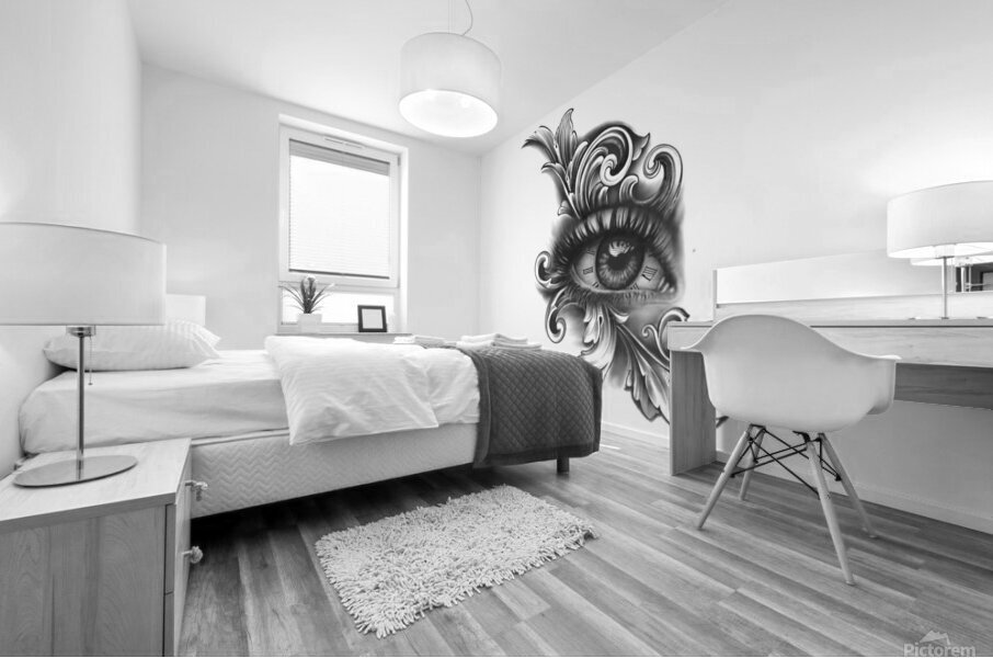 Timeless Gaze Mural print