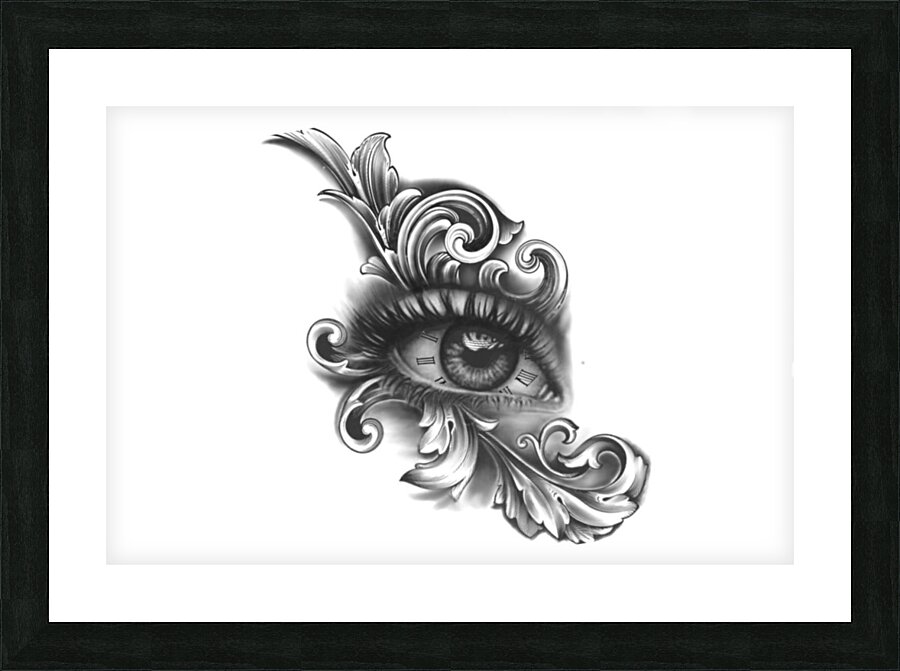 Timeless Gaze Picture Frame print