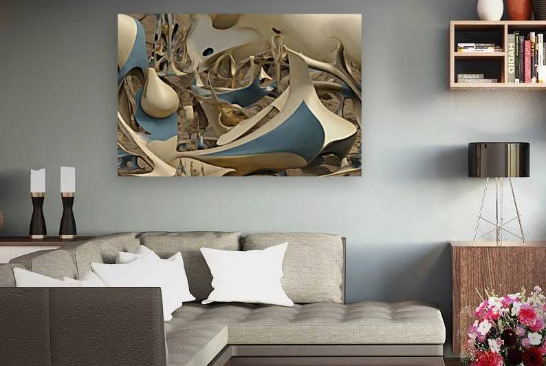 Artistic Tornado Abstracted Fusion by Kissed By Art2