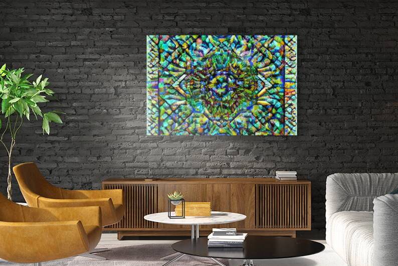 AbstractMosaicas Geometric Fusion of Art by Kissed By Art2