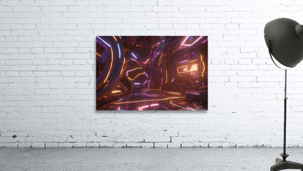Abstracted Realms 3D Design Showcase Wall Preview