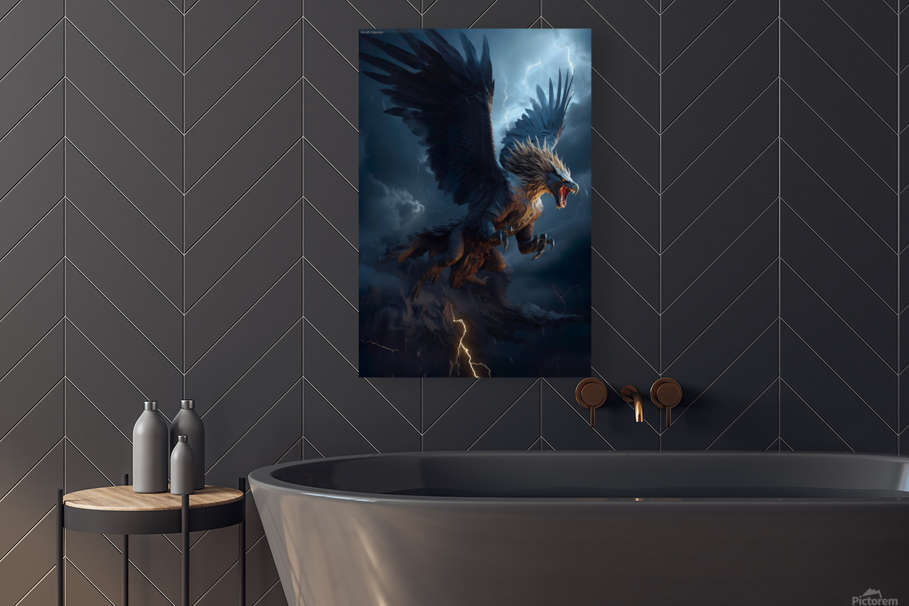 chaos griffin flying Reproduction