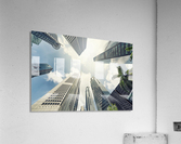 Business district Acrylic Print