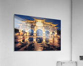 Wet Liberty Arch Acrylic Print
