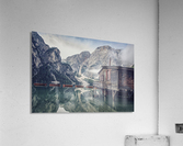 Braies lake Acrylic Print