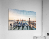 Gondolas Acrylic Print