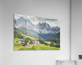 Funes valley Acrylic Print