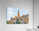  Menton roofs Acrylic Print