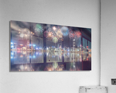 Hong Kong Firework Acrylic Print