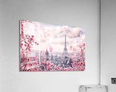 Pink Paris Acrylic Print