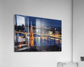 Budapest By Night Acrylic Print