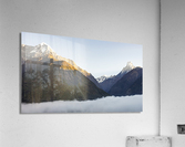 The misty mountain Acrylic Print