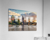 Prague Sunset Acrylic Print