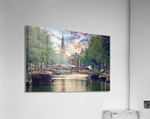 Amsterdam City Sunset Acrylic Print
