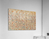 Hieroglyphs Acrylic Print
