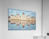 Parliament Reflection Acrylic Print