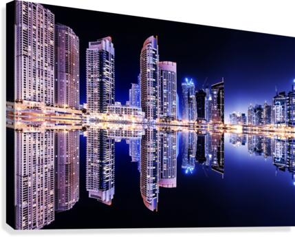 Dubai Marina Canvas Print