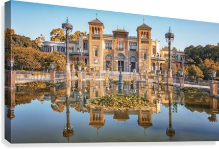 Seville architecture Canvas Print