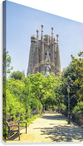 Sagrada Familia Canvas Print
