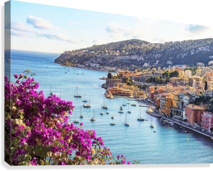 Villefranche Sur Mer Canvas Print