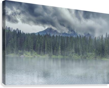 Clouds and fog Canvas Print