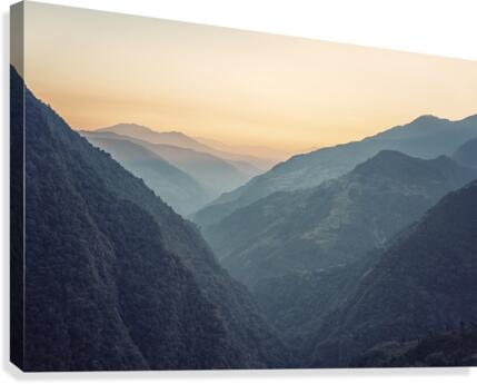 Annapurna Conservation Area Canvas Print