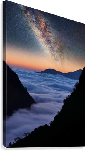 Himalayas Dusk Canvas Print