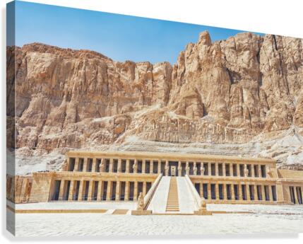 Hatshepsut Temple Canvas Print