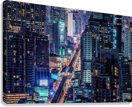  Bangkok Abyss Canvas Print