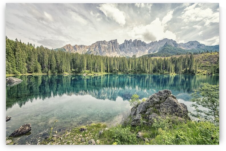 Carezza lake by Manjik Pictures