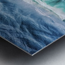 The wave Metal print