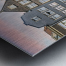 Facade in Amsterdam Metal print