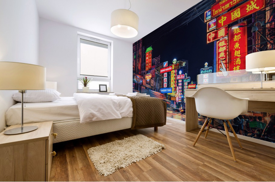 Chinatown Mural print