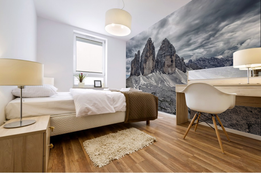 Tre Cime Mural print