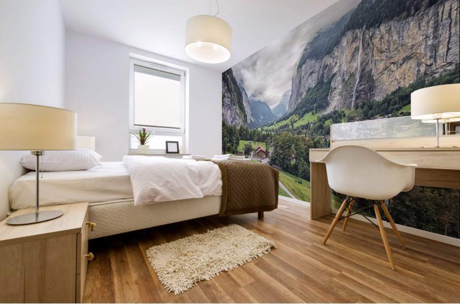 Lauterbrunnen Mural print