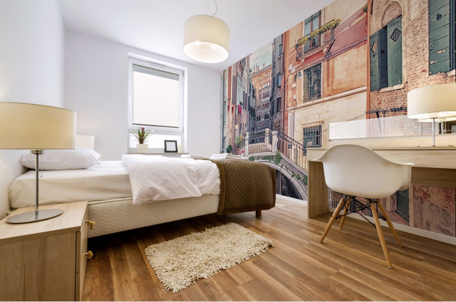 Venice canal Mural print