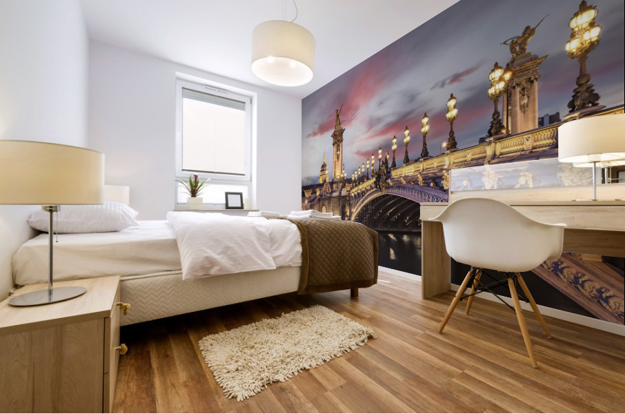 Romantic Paris Mural print