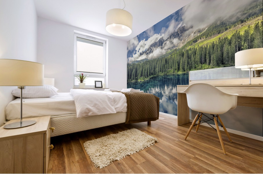 Lago Di Carezza Mural print