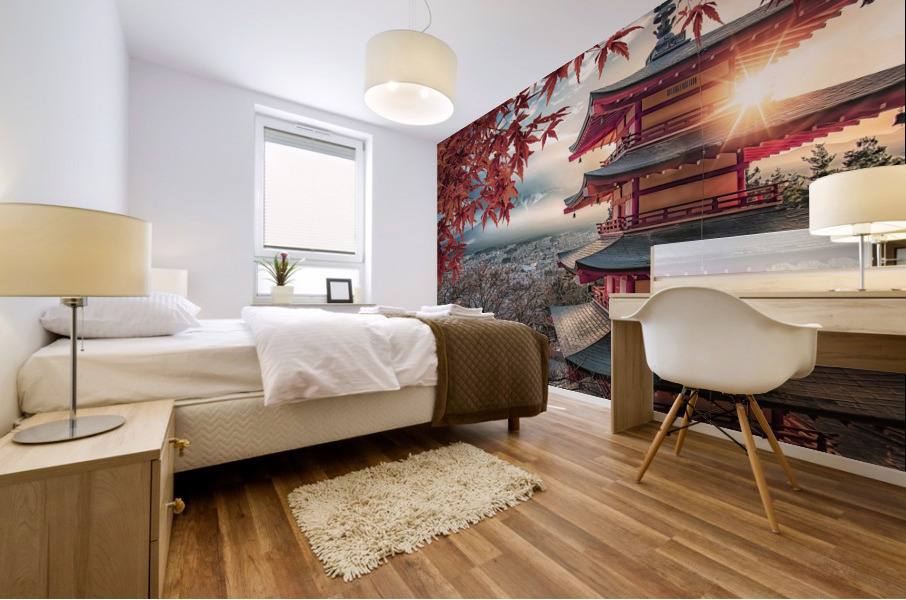 Chureito Mural print