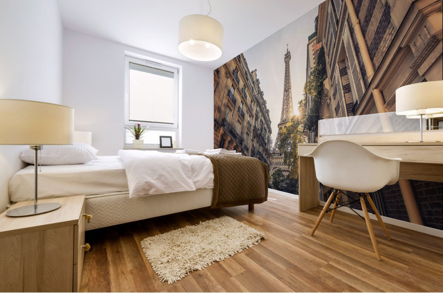 Parisian view Mural print