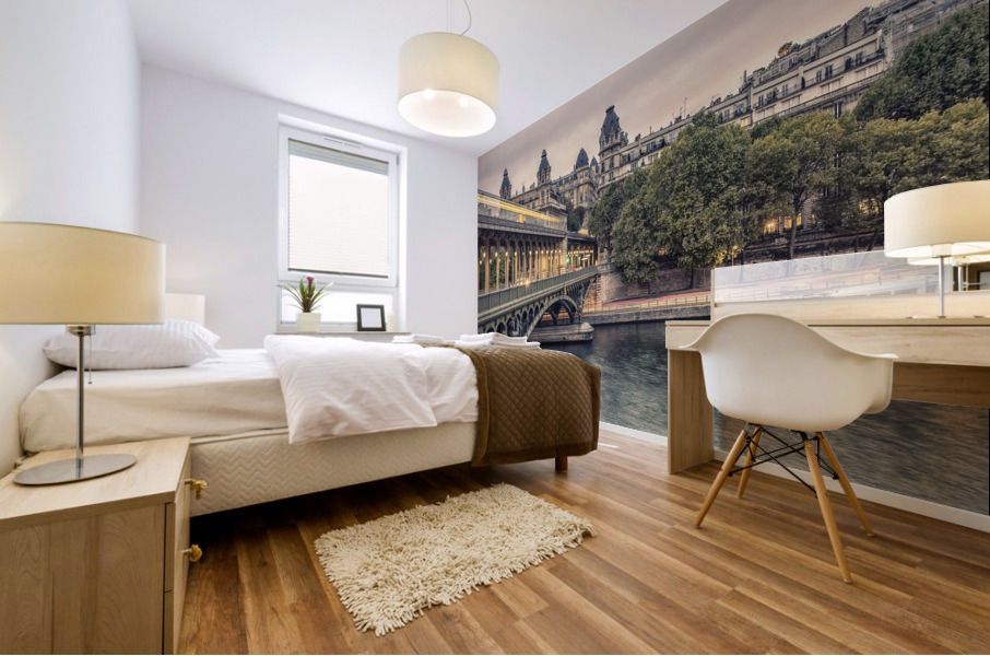 Bir-Hakeim Mural print